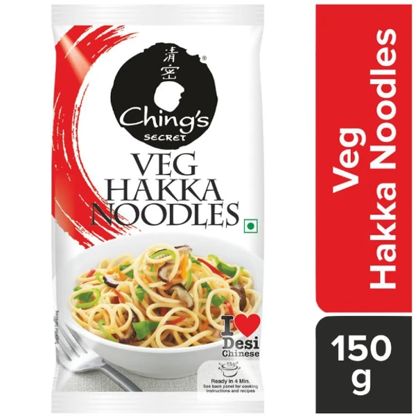 Ching's Veg Hakka Noodles - 140Gm